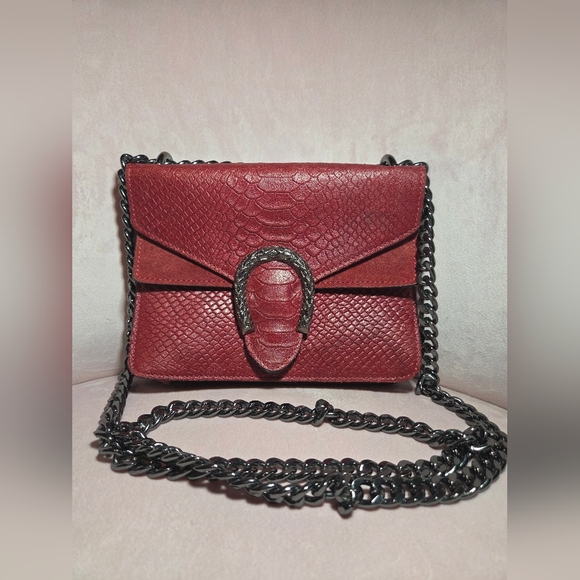 Handbags - Red Genuine leather purse